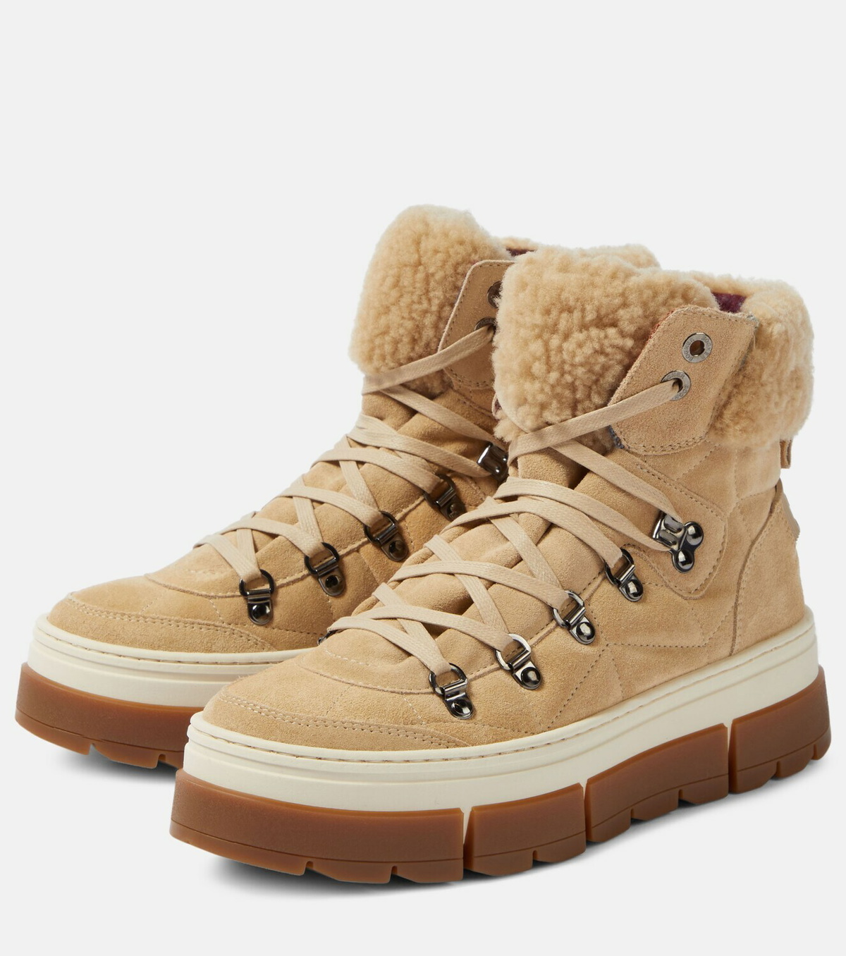 Bogner Vaduz shearling-lined suede boots Bogner