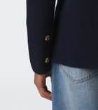 Dolce&Gabbana DG knitted cotton blazer