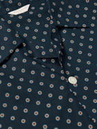 Derek Rose - Nelson Printed Cotton-Poplin Pyjama Set - Blue