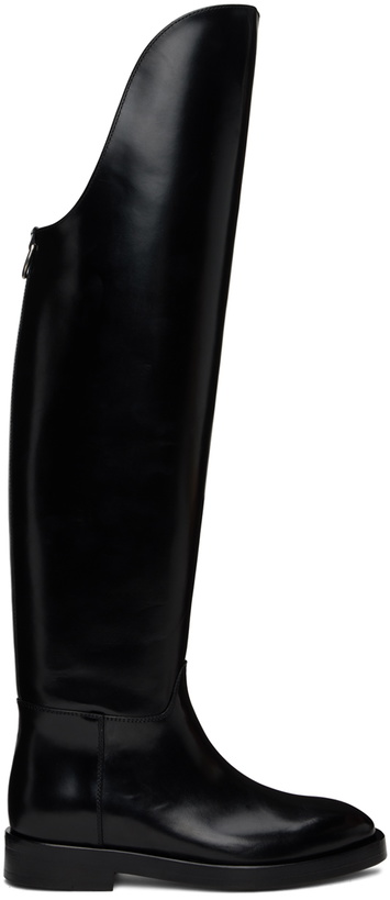Photo: DURAZZI MILANO Black D-Ring Boots