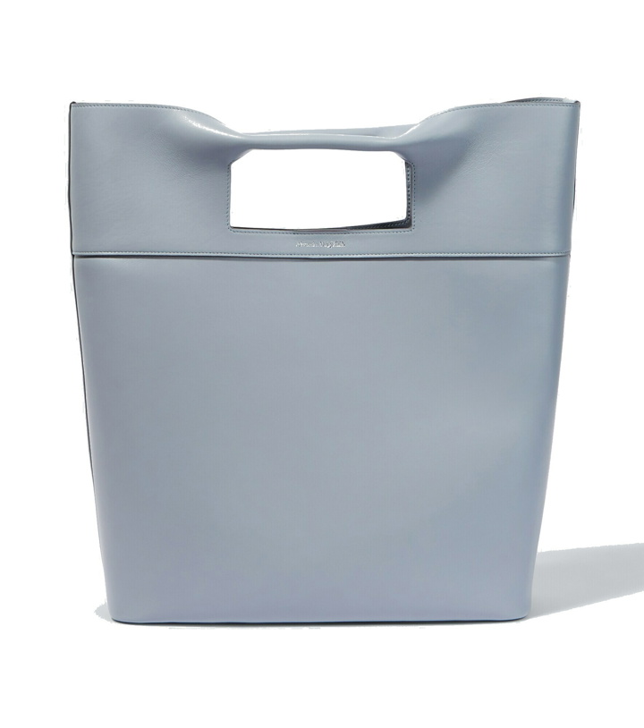 Photo: Alexander McQueen - Logo leather tote bag