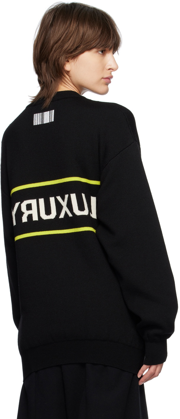 VTMNTS Black 'Luxury' Sweater VTMNTS