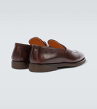 Brunello Cucinelli Leather penny loafers
