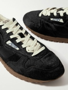 Autry - Windspin Pony Hair Sneakers - Black