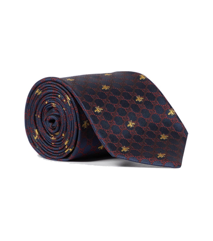 Photo: Gucci - GG Bees silk tie