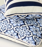 La DoubleJ Printed cotton cushion