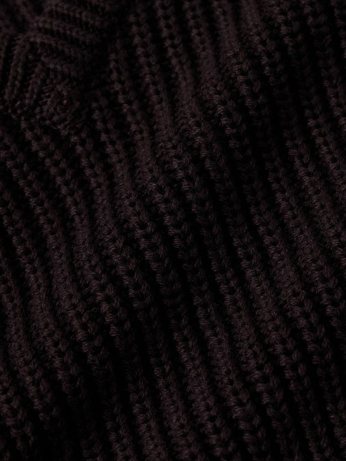 Noah - Ribbed Organic Cotton Sweater - Brown Noah NYC