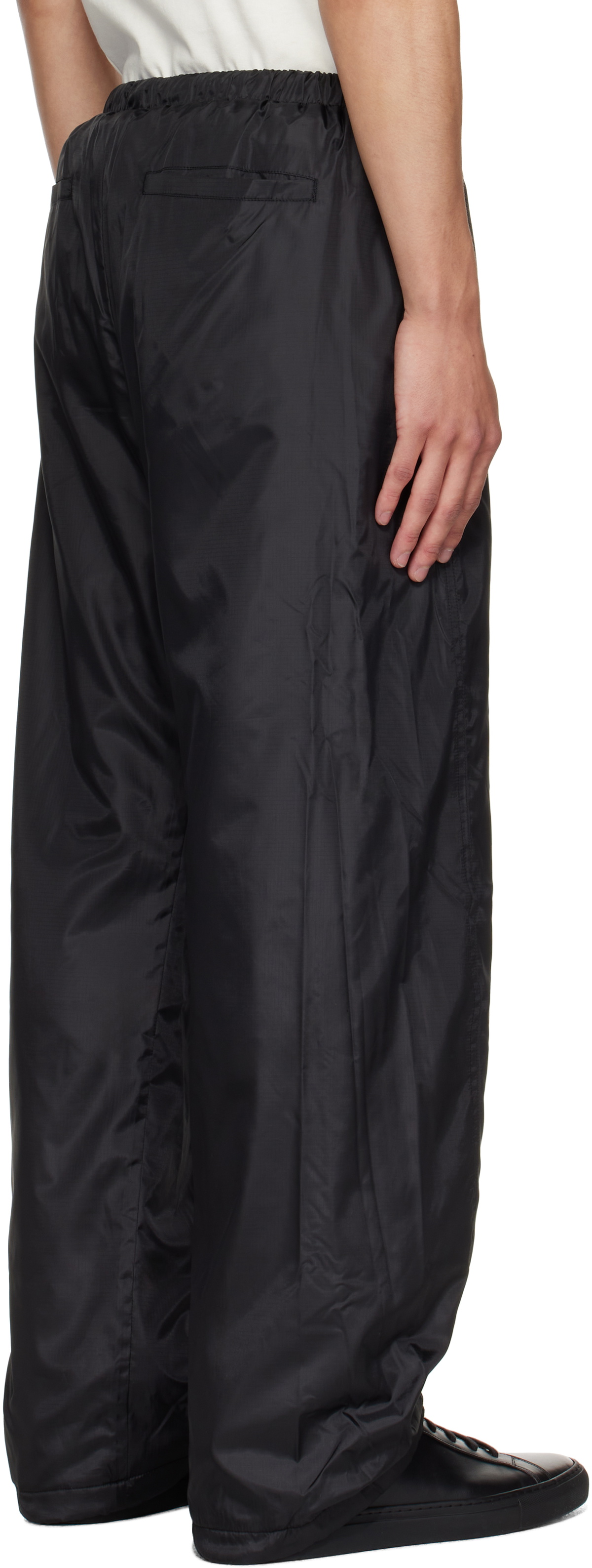 LE17SEPTEMBRE Black Curved Trousers