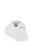 Versace White Leather Sneakers