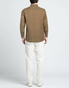 Drumohr Mens Shirt Military in Green