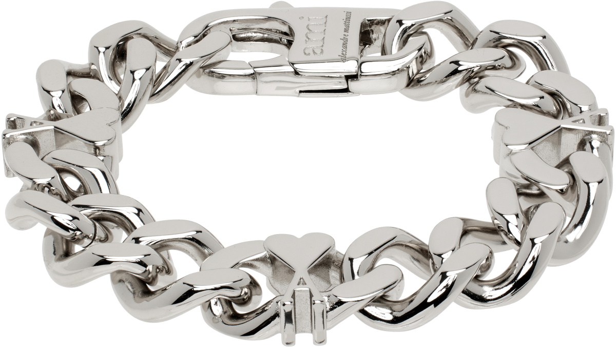 AMI Paris Ami de Coeur Chain Bracelet