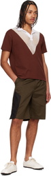 Olly Shinder Brown Gardiner Shorts