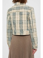 Burberry Check Pattern Cropped Jacket