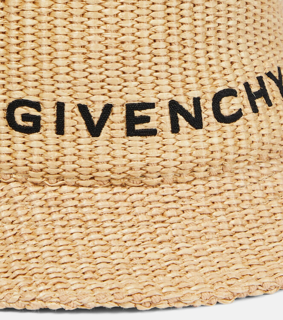 Givenchy Logo reversible raffia bucket hat Givenchy