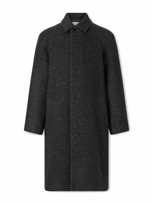 Photo: The Row - Zomo Virgin Wool-Blend Coat - Black