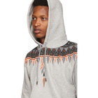 Marcelo Burlon County of Milan Grey Norwegian Wings Hoodie