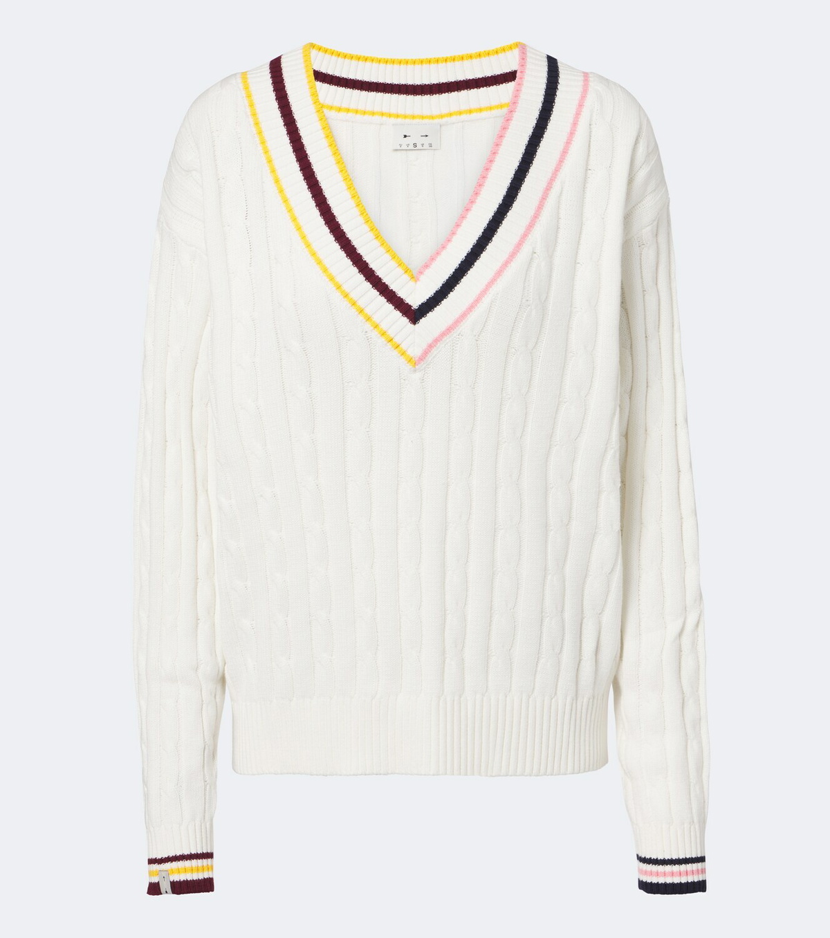 The Upside Josette cable-knit cotton sweater