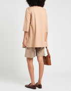 Alessia Santi Womens Overcoat & Trench Coat in Beige