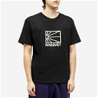 PACCBET Men's Sun Logo T-Shirt in Black