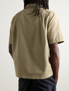 Alex Mill - Convertible-Collar Cotton-Twill Shirt - Green