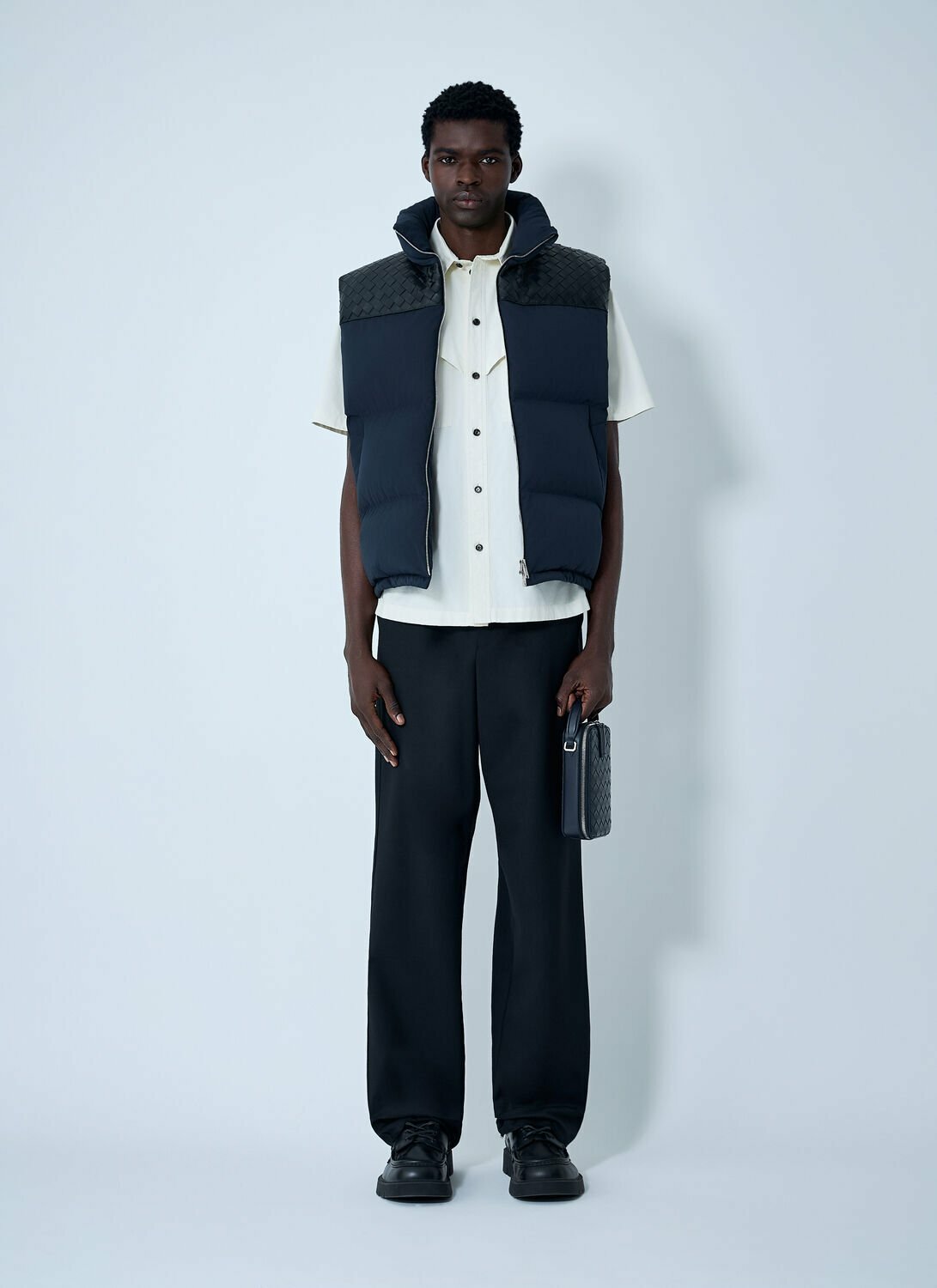 Bottega Veneta Tech Nylon Puffer Gilet