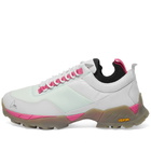 ROA Men's Double Neal Mesh Hiking Sneakers in White/Pink