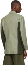 Labrum Green Cotton Blazer