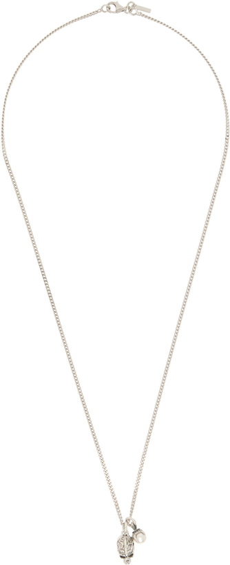 Photo: Emanuele Bicocchi Pearl Skull Necklace