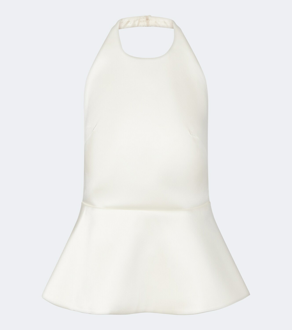 Róhe Bridal peplum halterneck top