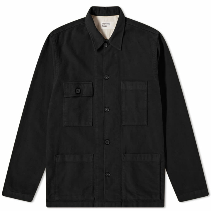 Photo: Universal Works Men's Dockside Jacket in Black