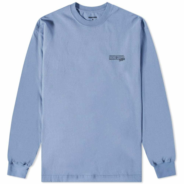 Photo: Neighborhood Men's Long Sleeve NH-6 T-Shirt in Blue Grey