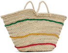 Gimaguas Beige Reggae Basket tote