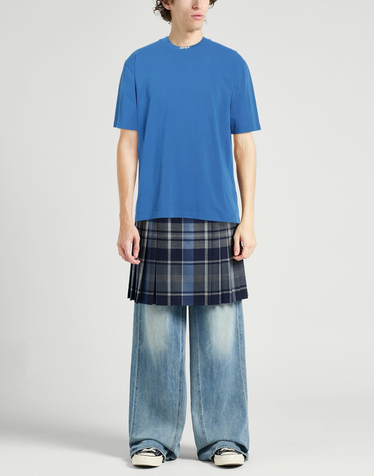 Heron Preston Mens T-shirt in Blue