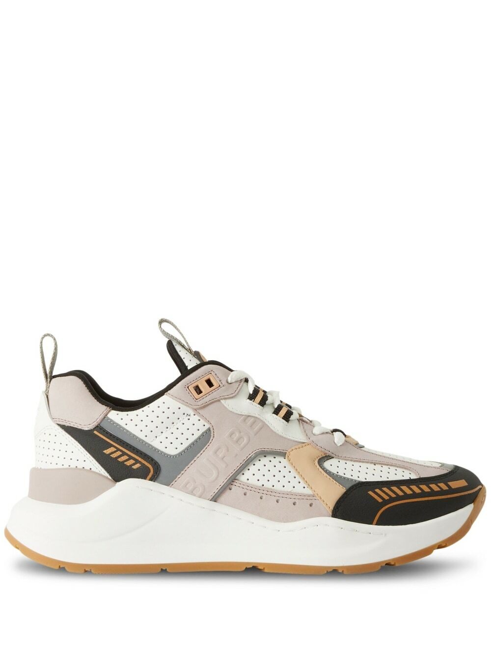 BURBERRY - Leather Sneakers Burberry