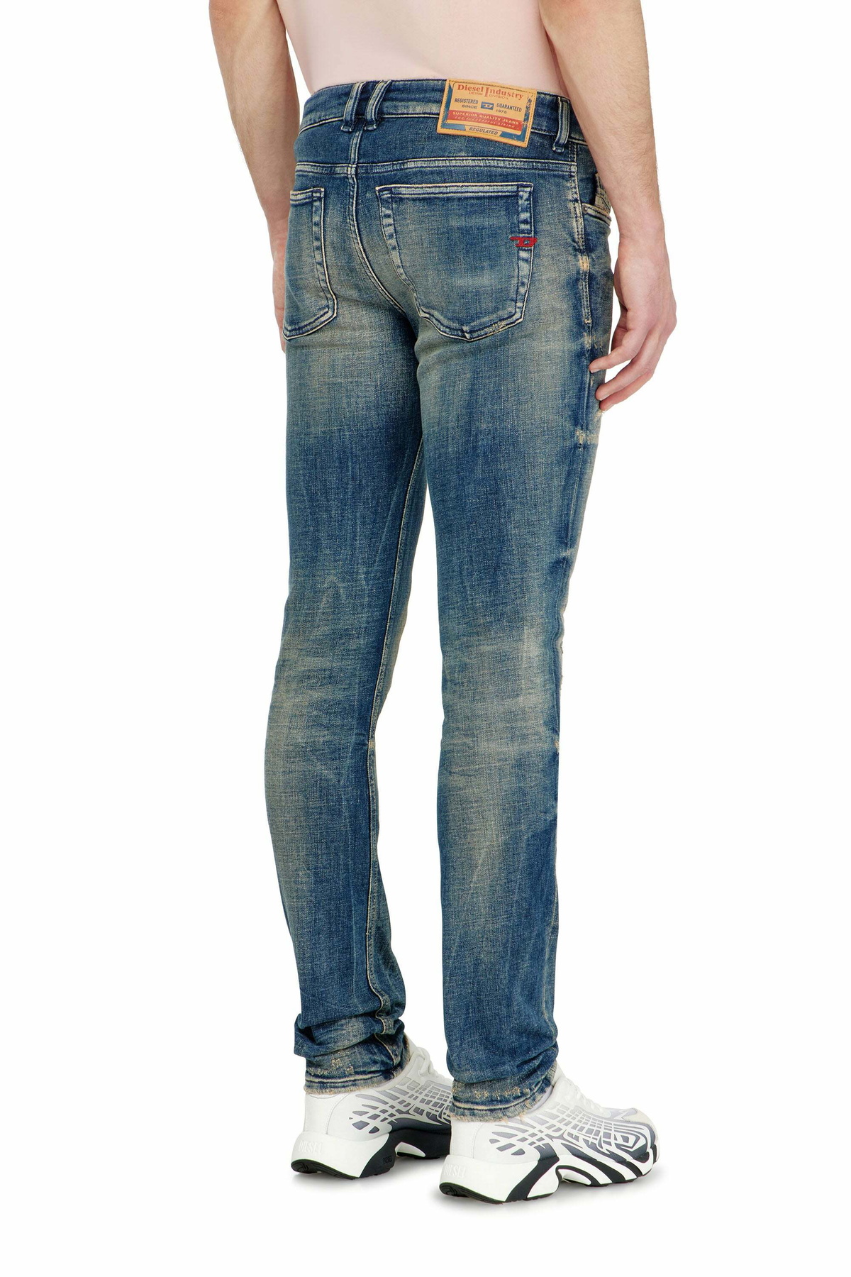 Diesel Skinny Jeans Low Waist 1979 Sleenker - Jeans Mens in Blue