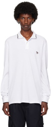 PS by Paul Smith White Zebra Polo
