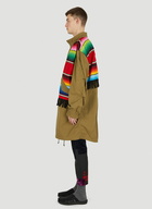 Serape Coat in Khaki