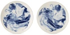 1882 Ltd. Two-Pack Blue & White Indigo Storm Dinner Plates