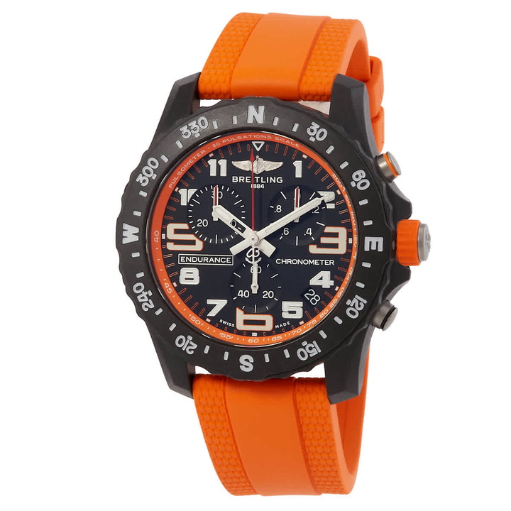 Photo: Breitling Endurance Chronograph Quartz Black Dial Mens Watch X82310A51B1S2
