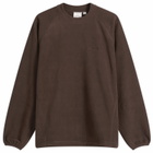 Gramicci Women's Thermal Fleece Crew in Tobacco