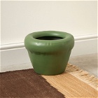 Home Studyo Pierre Planter in Moss Green 