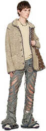 Isa Boulder Beige Scarecrow Blazer