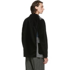 Comme des Garcons Shirt Black Paneled Blazer