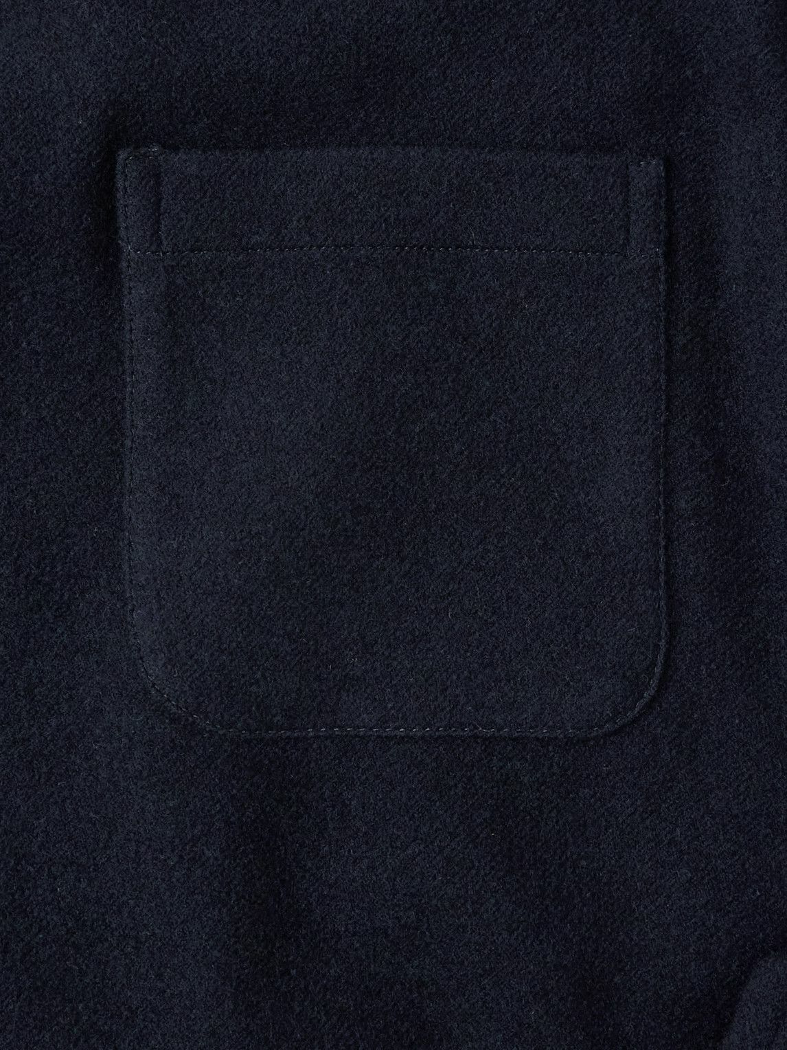 Massimo Alba - Florida Wool, Silk and Cashmere-Blend Chore Jacket - Blue