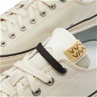 Visvim Men's Vivism Skagway Lo Canvas Sneakers in Ivory