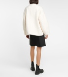 Ganni - Bouclé wool-blend jacket