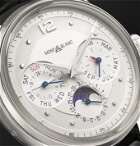 Montblanc - Heritage Perpetual Calendar Automatic 40mm Stainless Steel and Alligator Watch, Ref. No. 119925 - White