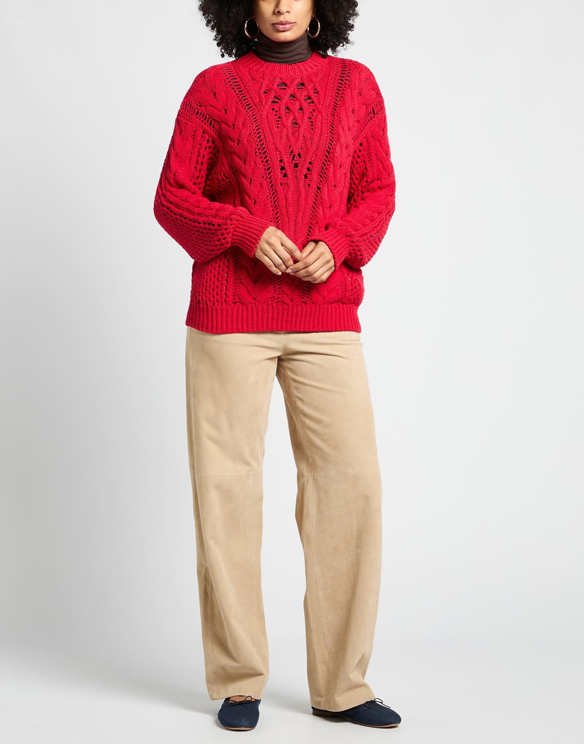 Marant Étoile Womens Sweater in Tomato red