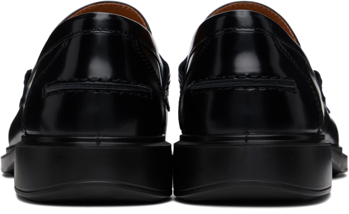 LGN Louis Gabriel Nouchi Black ECCO.Kollektive Edition Laceration Penny Loafers