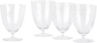 L'OBJET Iris Water Glasses Set, 4 pcs